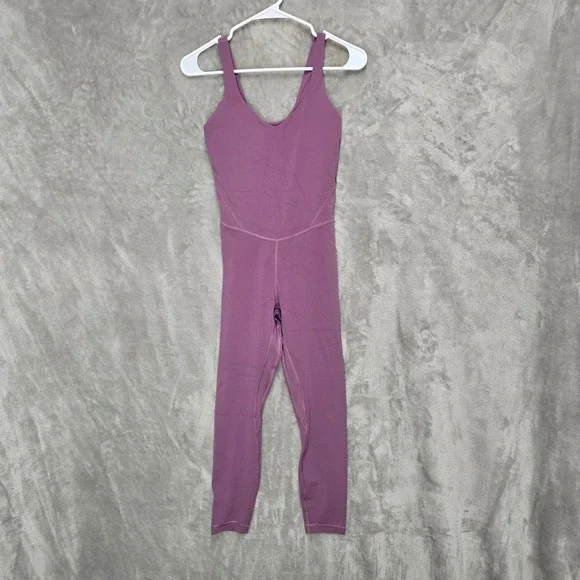 lululemon athletica Mauve/Purple One-Piece Jumpsuit Romper - Picture 1 of 7